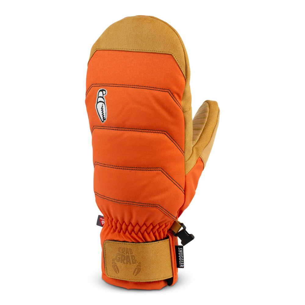 crab grab handschuhe Crab Grab Snuggler Mitt Orange Kontrast – Stoked Boardshop
