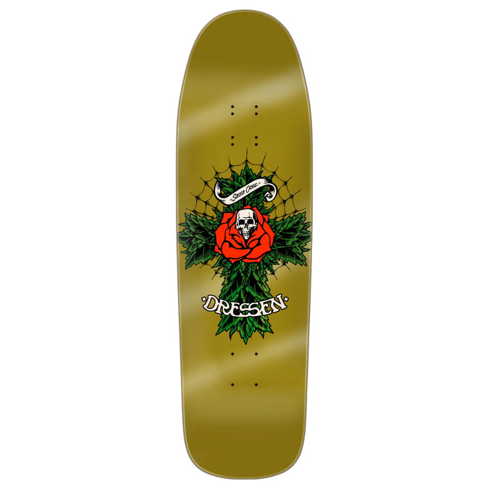 Santa Cruz Dressen Rose Kreuz geformt 9,3