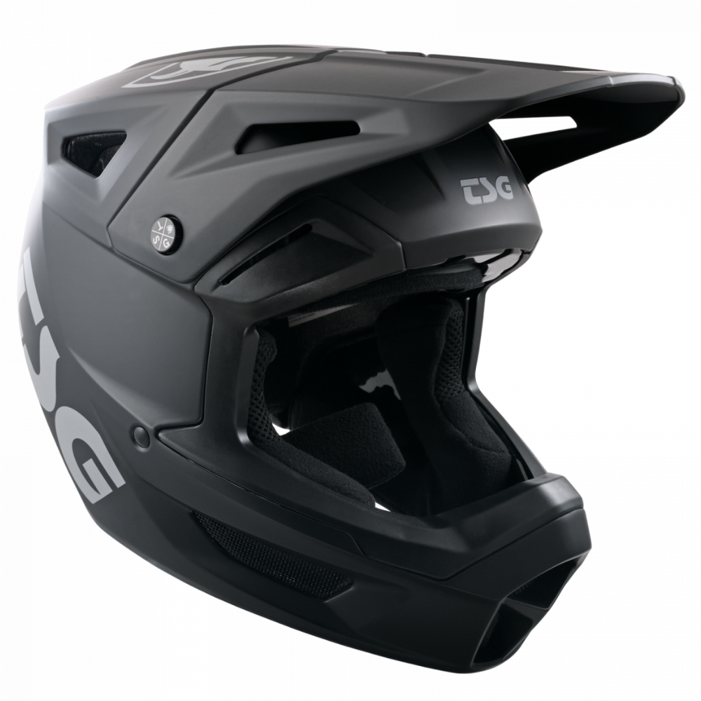TSG Sentinel Solid Colour Satin Black MTB-Helm – Stoked Boardshop