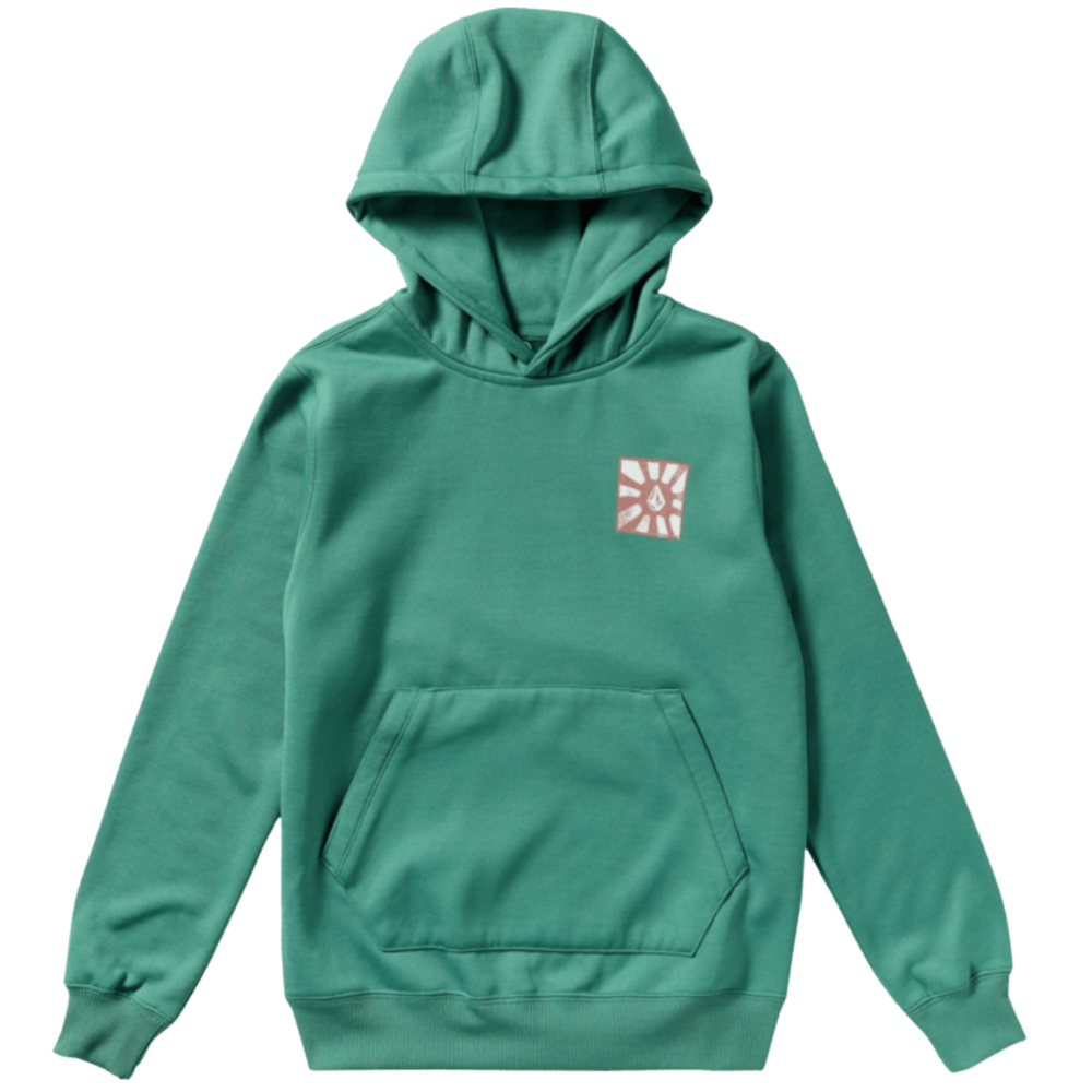 Kids Hydro Fleece Hoodie Spruce Green
