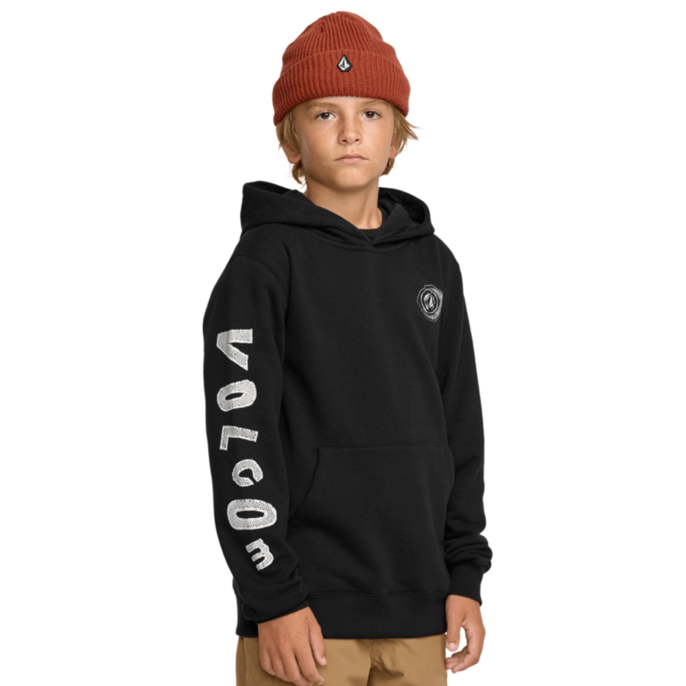 Kids Youth Essential Hoodie Black