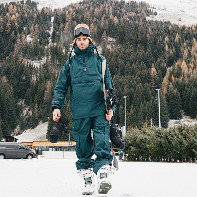 Access Anorak Evergreen Teal