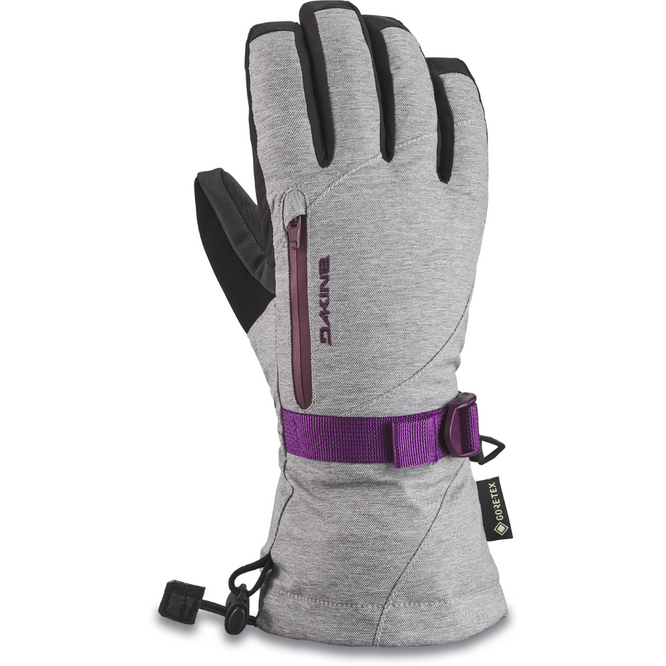 Damen Sequoia Handschuh Silber Grau