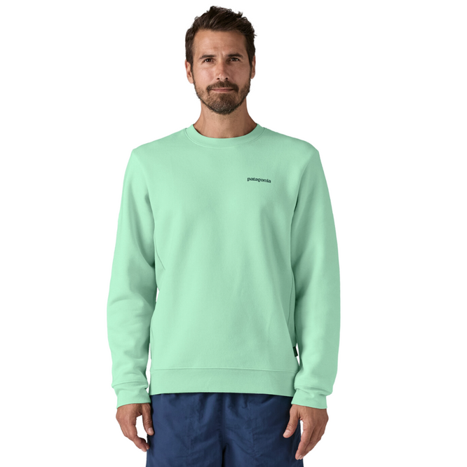 Fitz Roy Icon Uprisal Crew Sweatshirt Rinsed Green