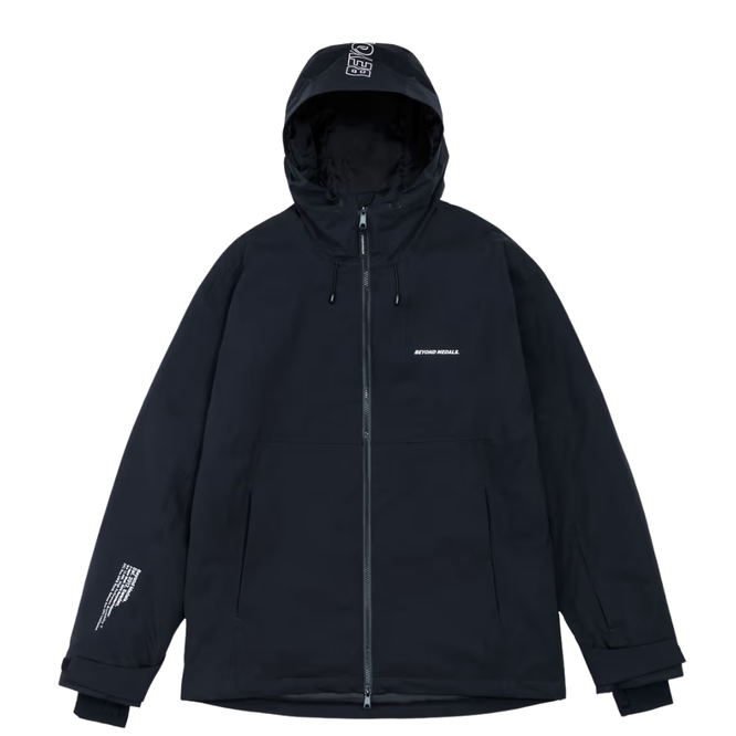 FullZip Snowboard Jacket 2L Ripstop Black