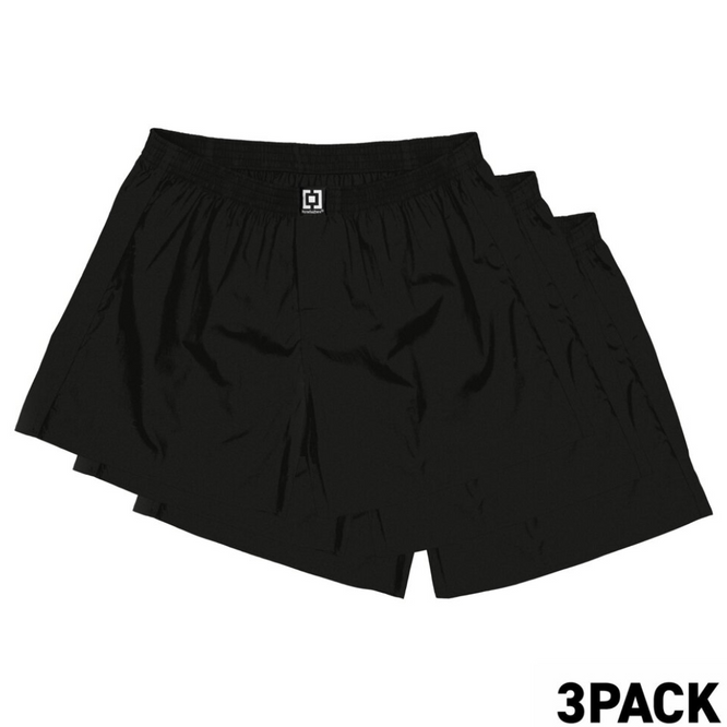 Manny 3er Pack Boxershorts Schwarz