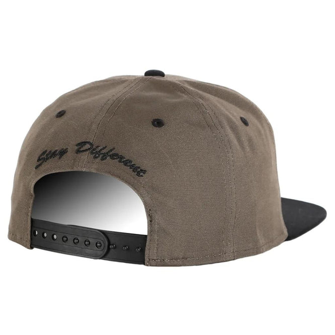 Tägliche Contra Snapback Kappe Stone Grey