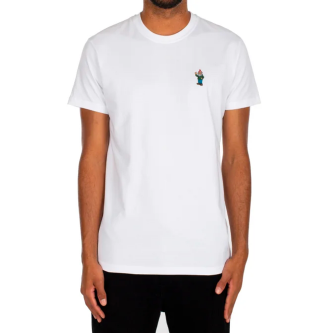Kleiner Zwerg Emb T-Shirt Weiß