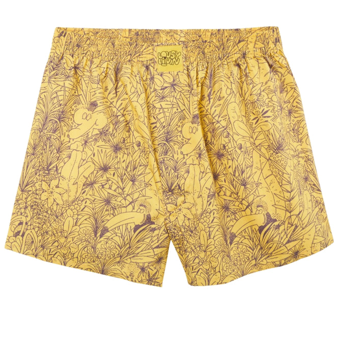 Tropical Boxershorts Gelb