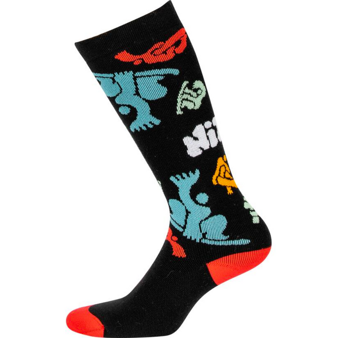 Kids Cloud 3 Snowboard Socken Schwarz/Multicolour