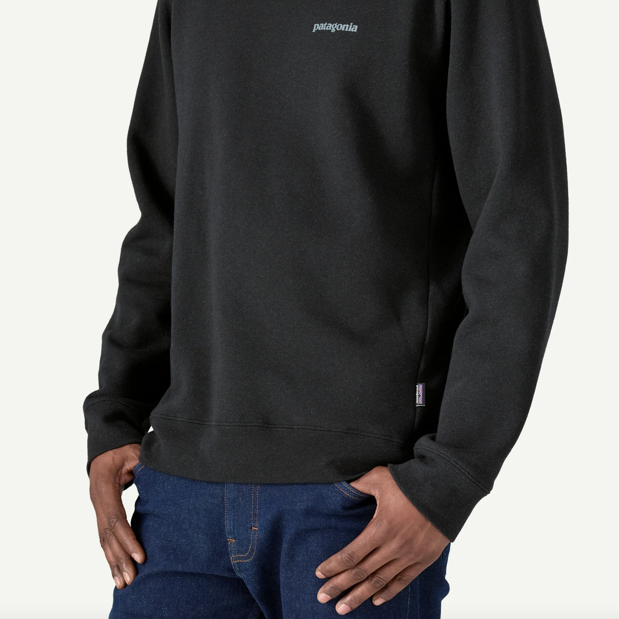 Fitz Roy Icon Uprisal Crew Sweatshirt Gravel Heather
