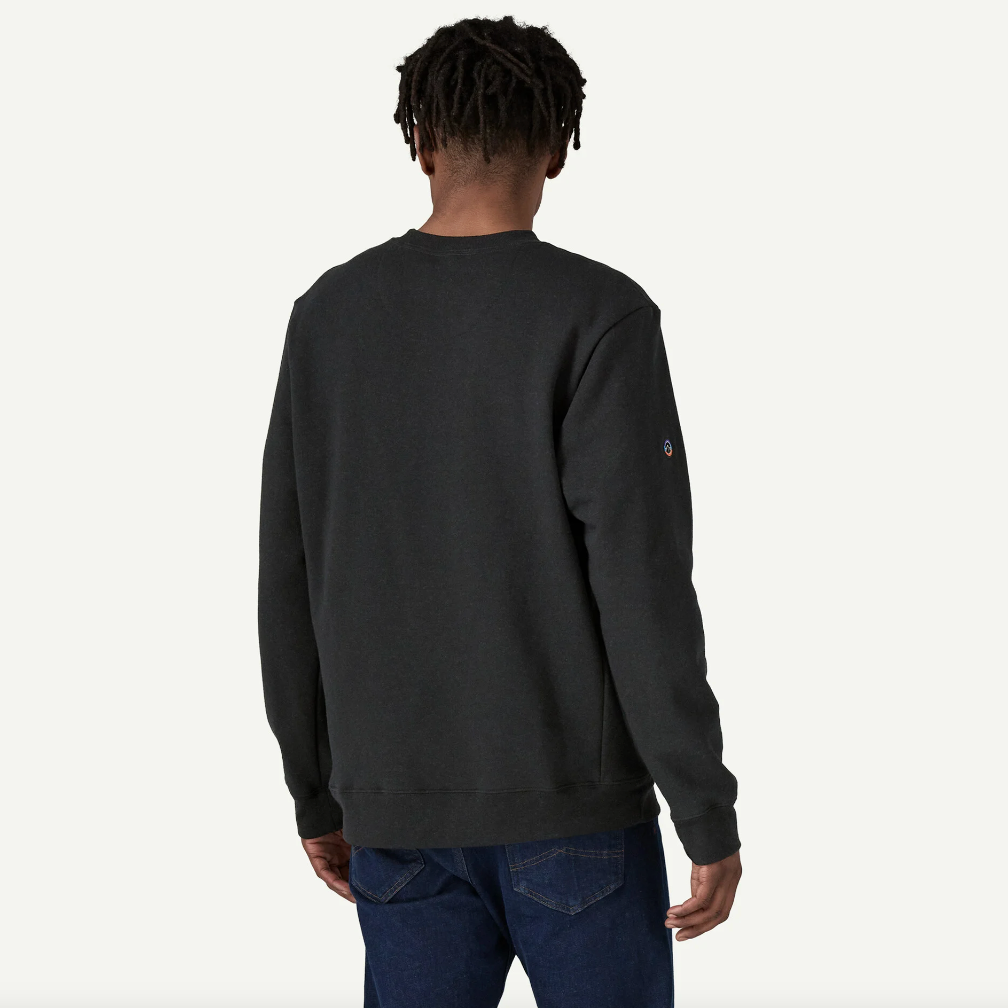 Fitz Roy Icon Uprisal Crew Sweatshirt Gravel Heather