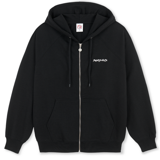 12 Gesichter Standard Zip Hoodie Schwarz