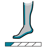 Intra Snowboard Targeted Cushion OTC Socken Schwarz