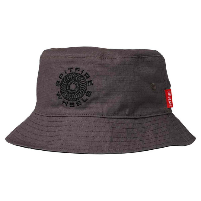 Klassischer '87 Reversible Bucket Hat Charcoal/Schwarz