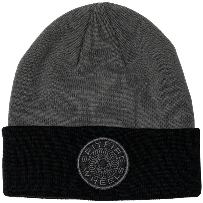 Classic 87 Swirl Patch Beanie Schwarz