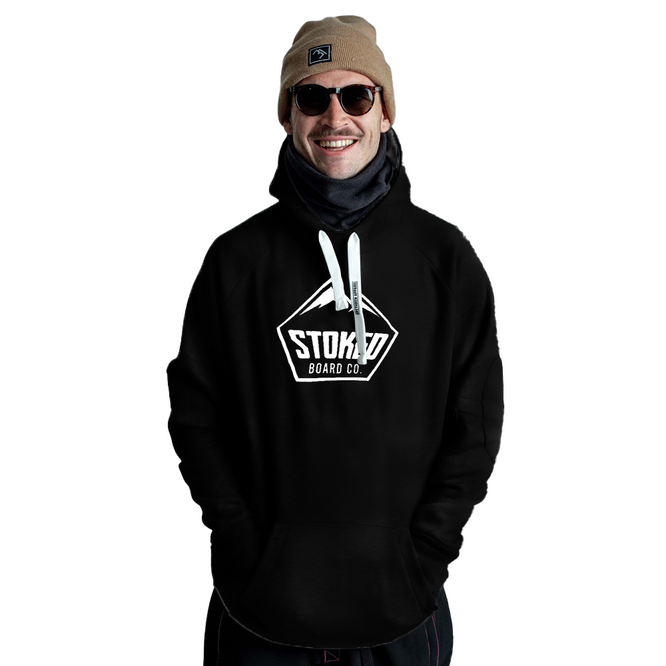 Shred Snowboard Hoodie 2024 Schwarz