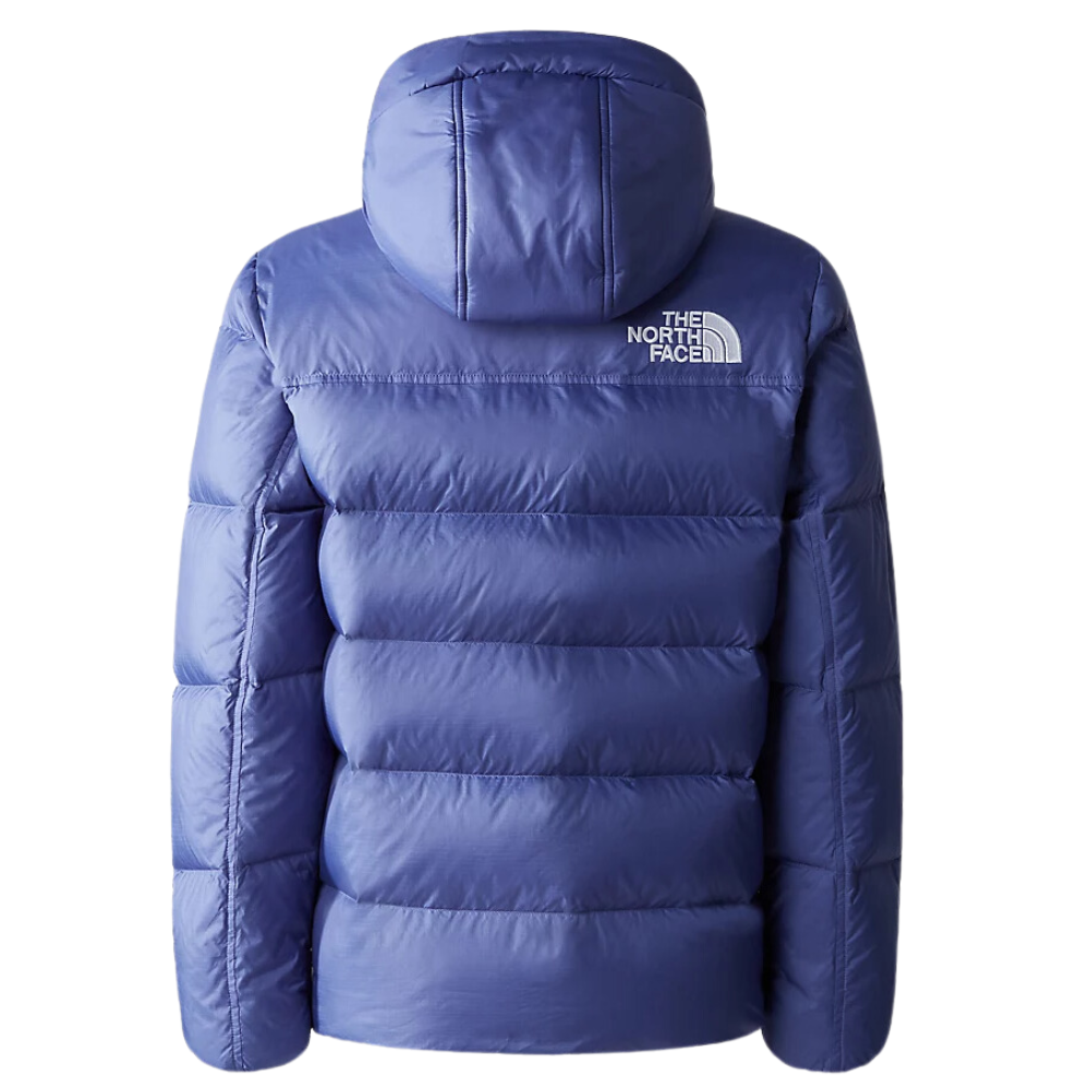 North face blue parka discount