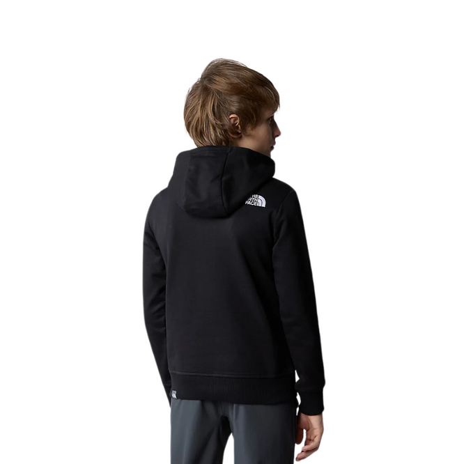 Kinder Drew Peak Light Pullover Hoodie Schwarz