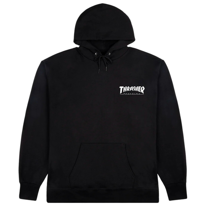 Little Thrasher Hoodie Schwarz