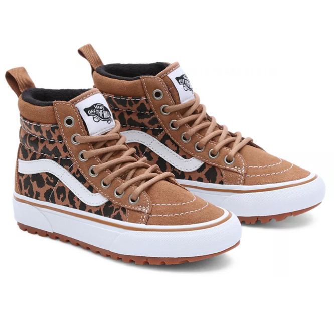 Kinder Sk8-Hi MTE-1 Leopard Braun/Weiß