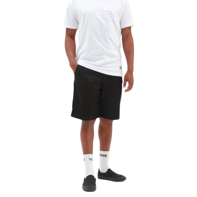Authentic Chino Relaxed Short Black
