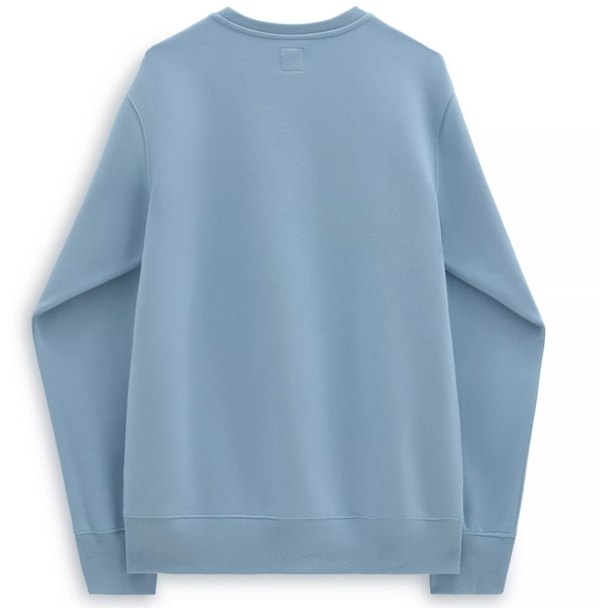 Core Basic Crew Fleece-Sweatshirt Staubig Blau