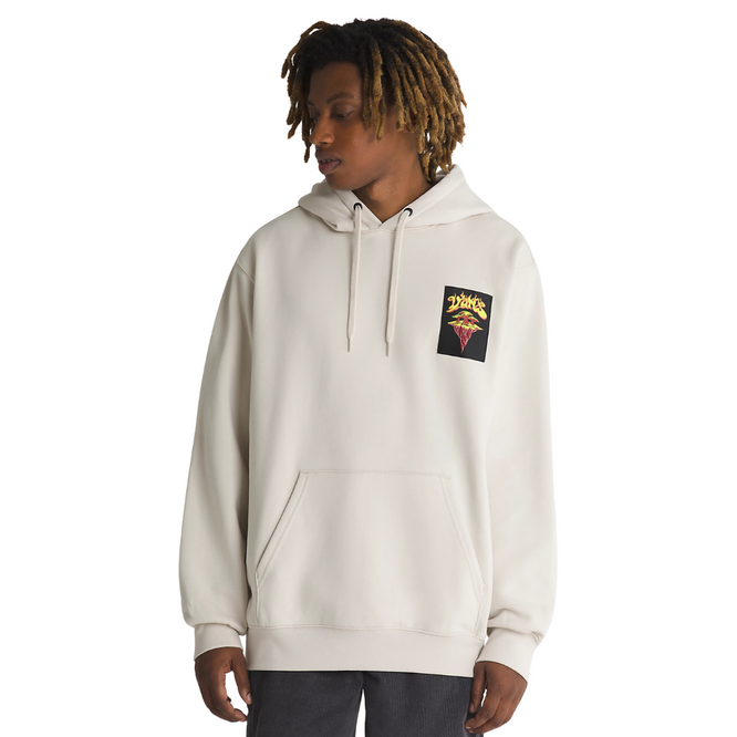 Meteor Pilz Lose Pullover Hoodie Oeatmeal