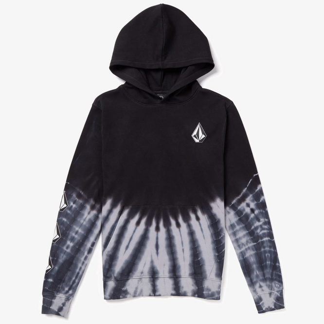 Kinder Volcom Dyed Pullover Schwarz