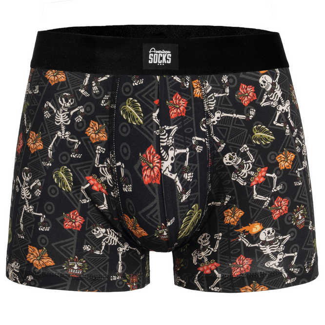 Tänzelnde Skelette Boxershorts