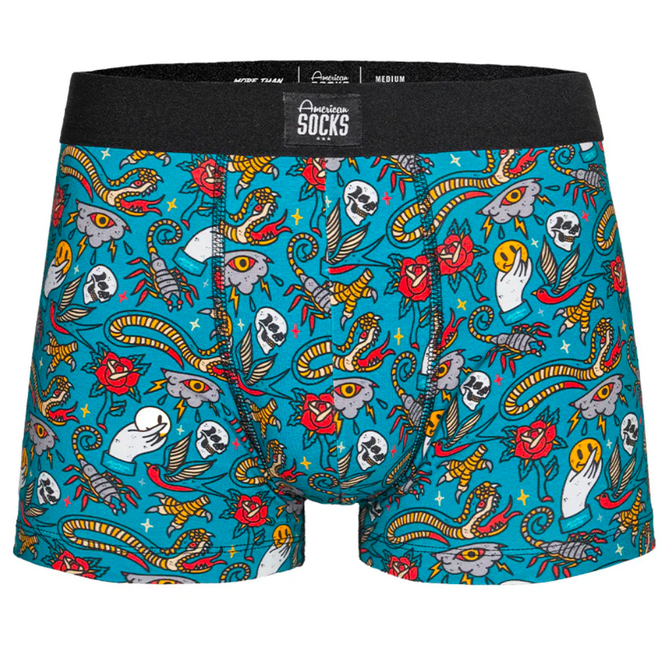 Lowlife Boxershorts Blau