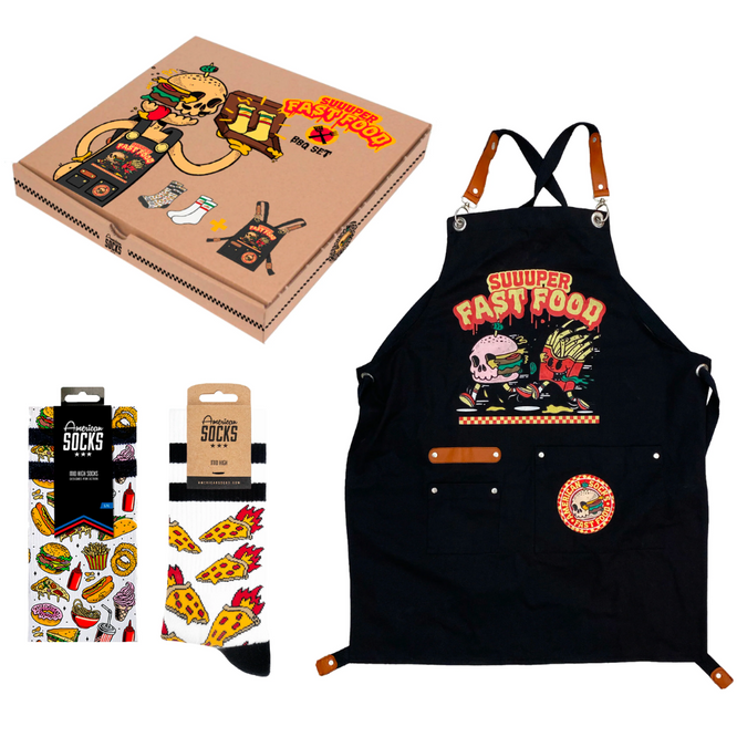 Suuuper Fast Fast Food BBQ Set Geschenkbox