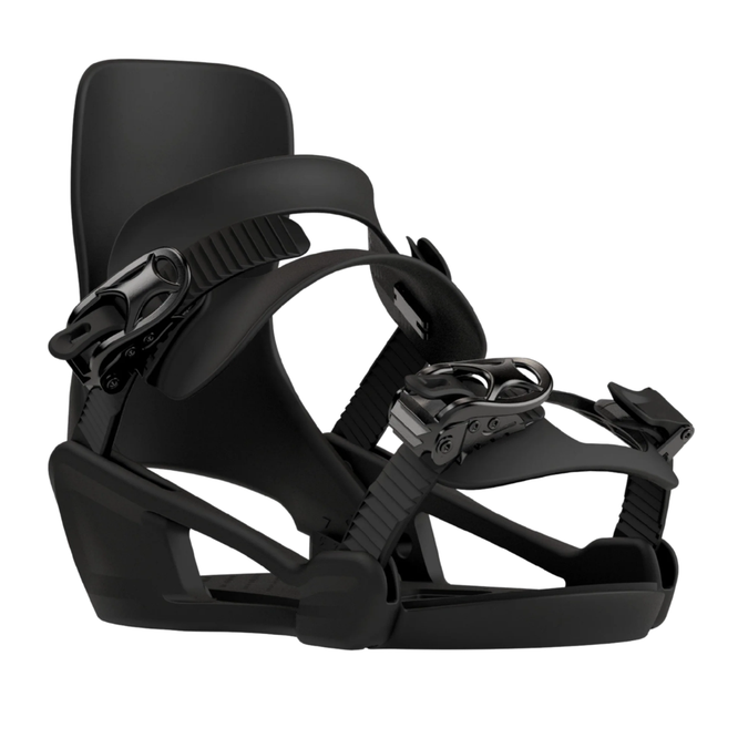 Kids Minishred Black 2026 Snowboardbindingen