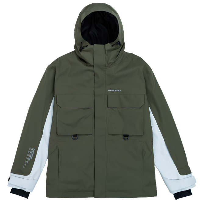 Cargo Snowboard Jacket 2L Ripstop Dark Green