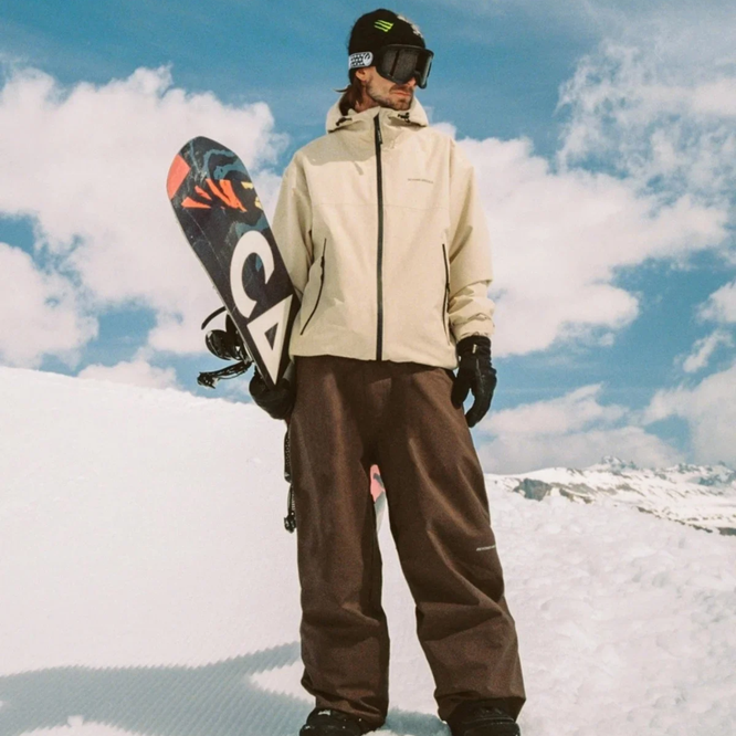 Park Snowboard Jacket 2L Beige