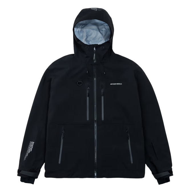 Pro Tech Snowboard Jacket 3L Black