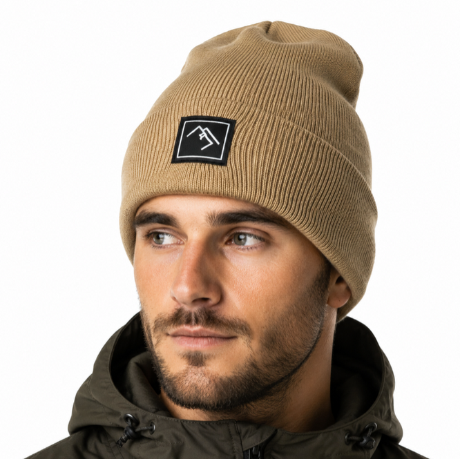 Mütze Beige