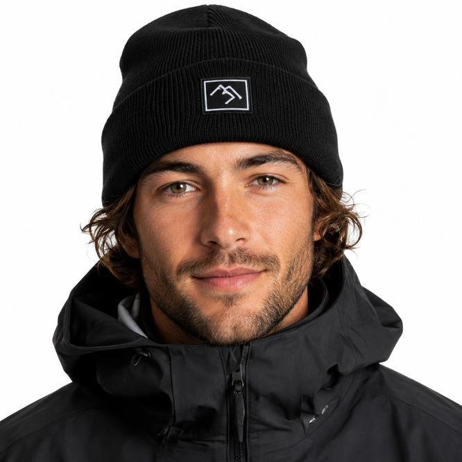 Beanie Schwarz/Charcoal