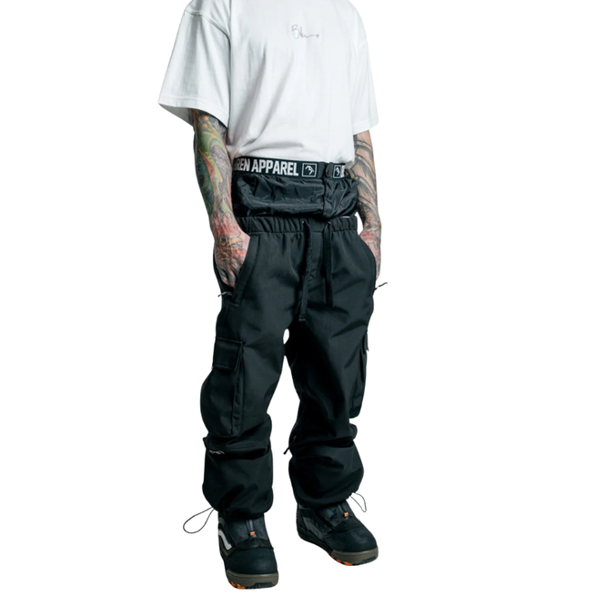 Access Cargo Pants Darkside Black