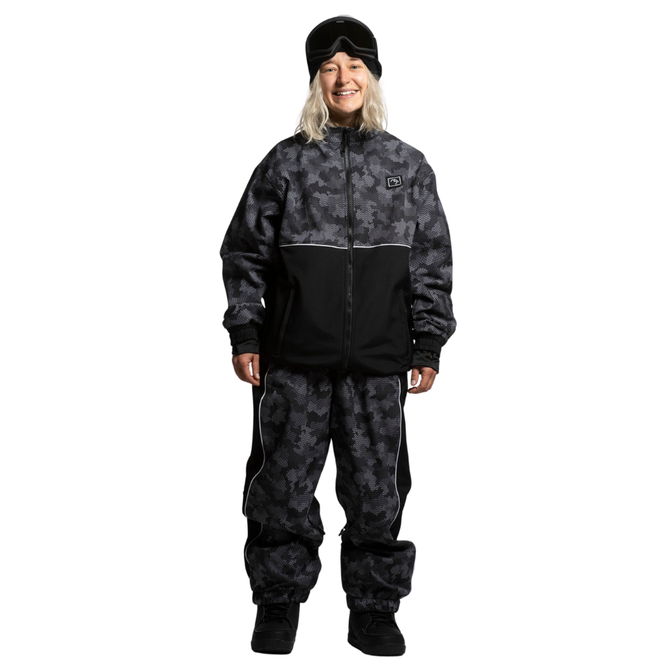 Baseline Full Zip Jacket Black Camo