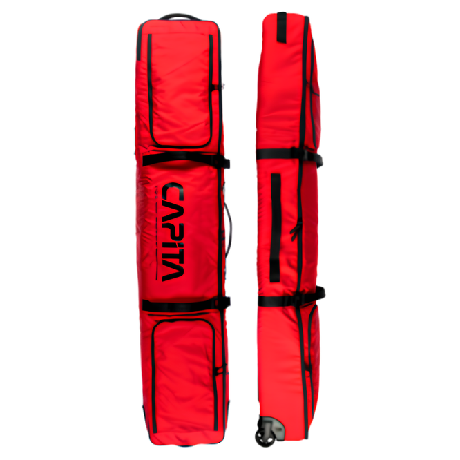 Wheeled Red Board Bag