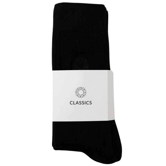 Classic 3Pack Socken Schwarz