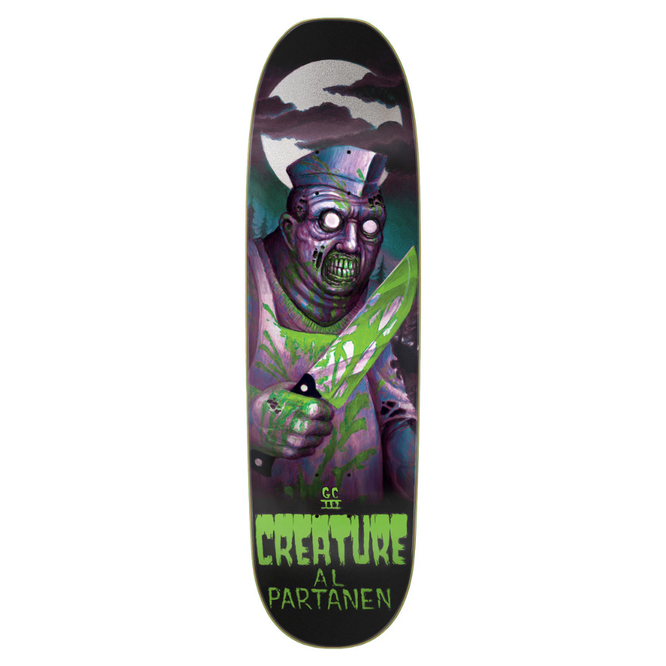 Feeding Time XX Pro Series Shaped 8.8" Partanen Skateboard Deck