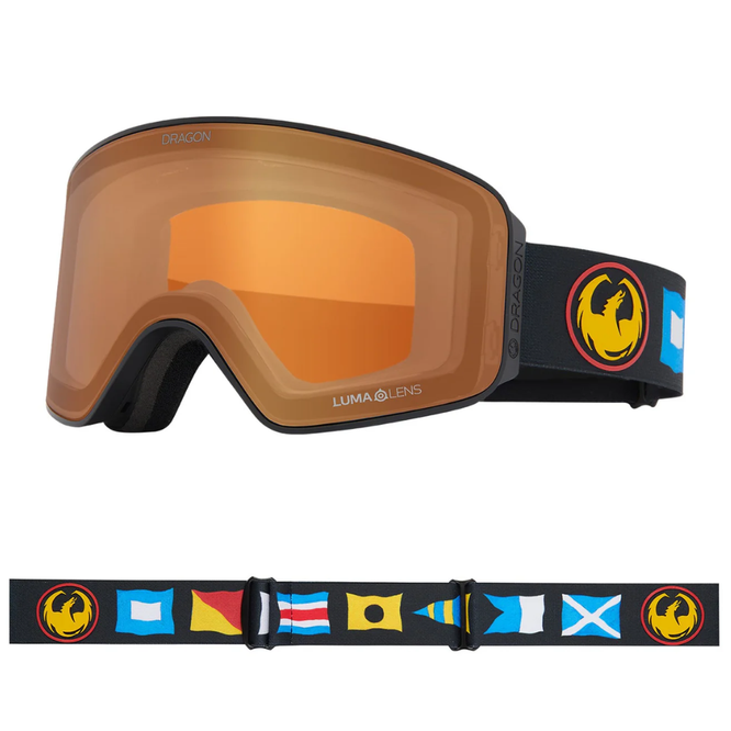NFX Mag OTG Danny 25 LumaLens Blue Ionized +Lumalens Amber Snowboard Goggles