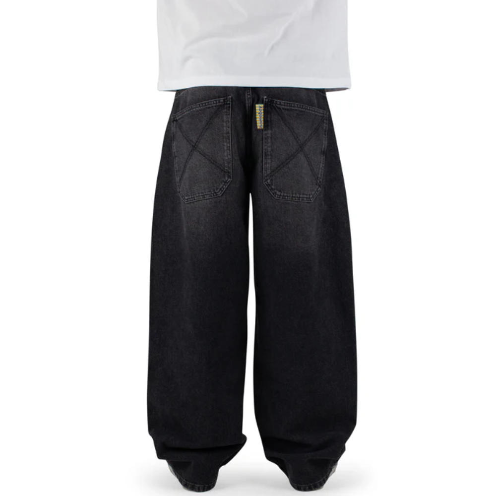 X-tra Monster Denim Jeans Vintage Schwarz
