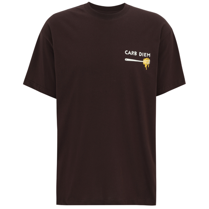 Pasta Obsessed T-Shirt Dark Coffee