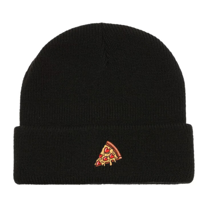 Pizza Love Beanie Black