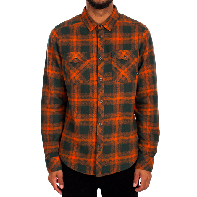 Rosomako 2.0 LS Shirt Orange/Grün