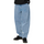 Nostalgie Baggy-Hose Rohblau