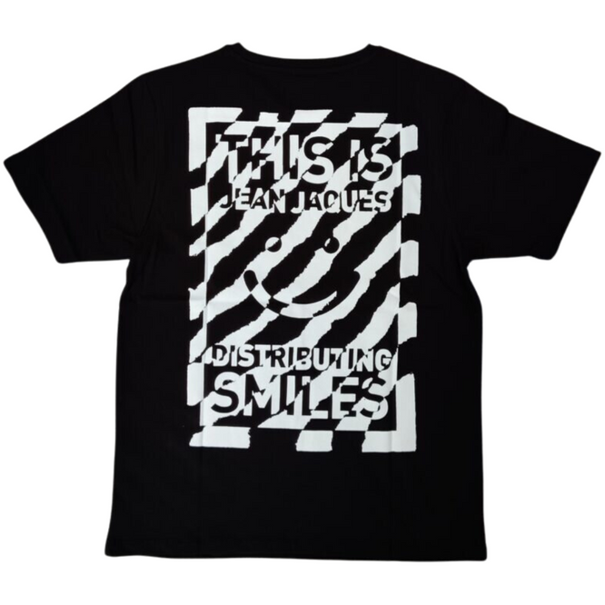 Zebra T-Shirt Schwarz